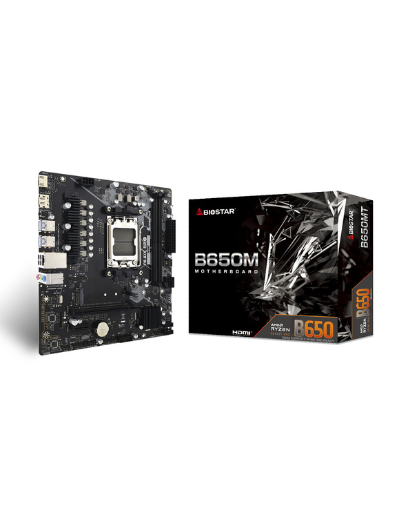Biostar B650MT carte mère AMD B650 Emplacement AM5 micro ATX