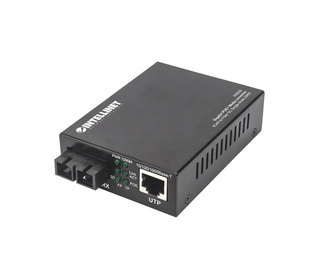 Intellinet 508209 convertisseur de support réseau 1000 Mbit/s 1310 nm Monomode Noir