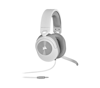 Corsair HS55 SURROUND Casque Avec fil À la main Jouer Blanc