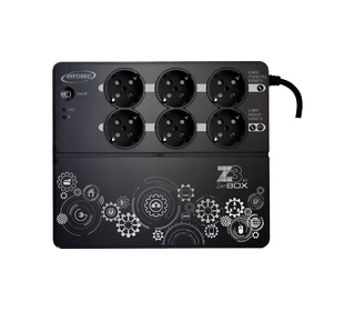 Infosec Z3 Zenergy Box 500 alimentation d'énergie non interruptible 0,5 kVA 200 W 8 sortie(s) CA