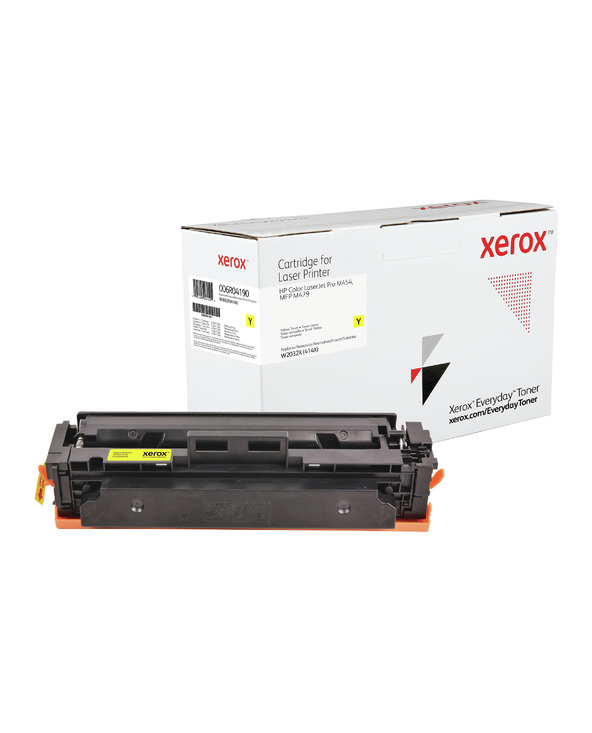 Everyday Toner Jaune  de Xerox compatible avec HP 415X (W2032X), Grande capacité
