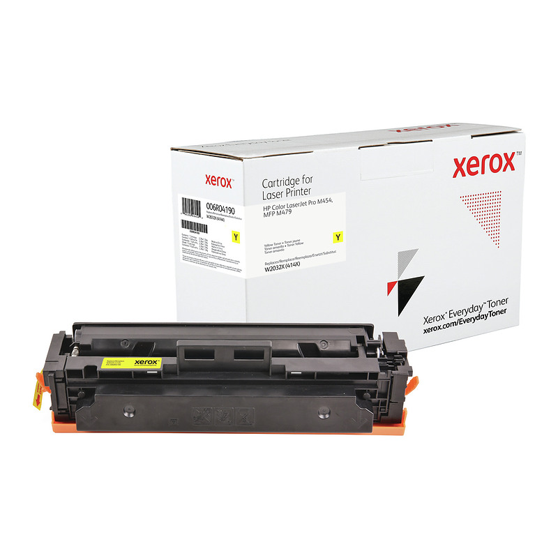 Everyday Toner Jaune  de Xerox compatible avec HP 415X (W2032X), Grande capacité