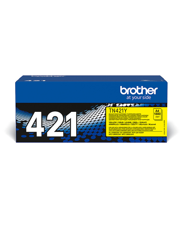 Brother TN-421Y - Cartouche de toner originale – Jaune