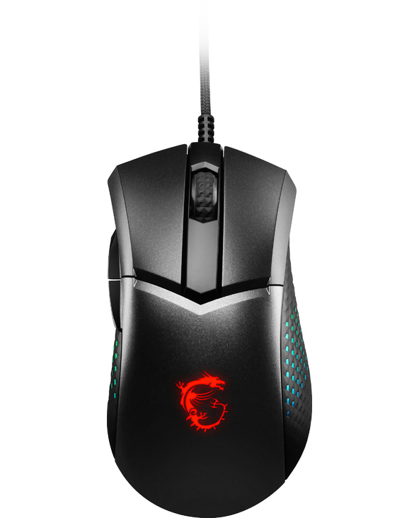 MSI CLUTCH GM51 LIGHTWEIGHT souris Jouer Droitier USB Type-A Optique 26000 DPI