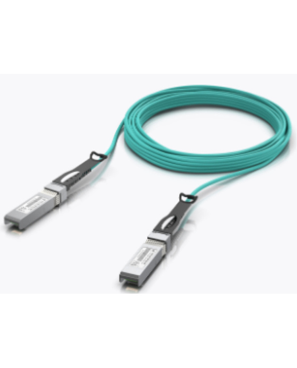 Ubiquiti UACC-AOC-SFP28-10M câble InfiniBand et à fibres optiques Couleur aqua