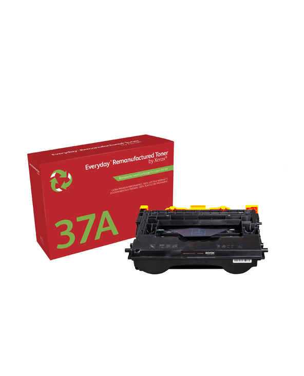 Everyday Toner remanufacturé Mono  de Xerox compatible avec HP 37A (CF237A), Capacité standard