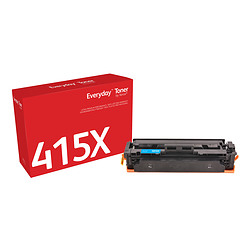 Everyday Toner Cyan  de Xerox compatible avec HP 415X (W2031X), Grande capacité
