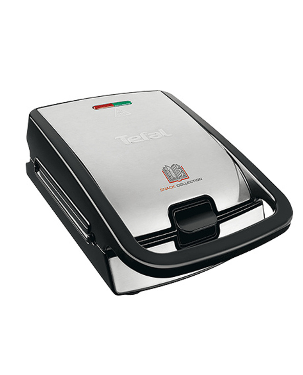 Tefal SW853D gaufrier et appareil à croque-monsieur 700 W Noir, Acier inoxydable