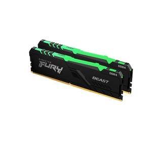 Kingston Technology FURY Beast RGB module de mémoire 16 Go 2 x 8 Go DDR4 3600 MHz