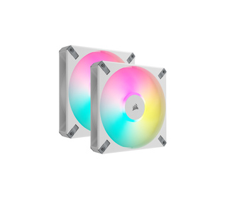 Corsair CO-9050160-WW système de refroidissement d’ordinateur Boitier PC Ventilateur Noir 2 pièce(s)