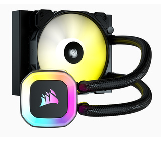 Corsair CW-9060052-WW système de refroidissement d’ordinateur Processeur Refroidisseur de liquide tout-en-un 12 cm Noir 1 pièce(