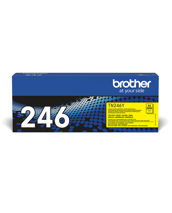 Brother Cartouche de toner TN-246Y originale – Jaune