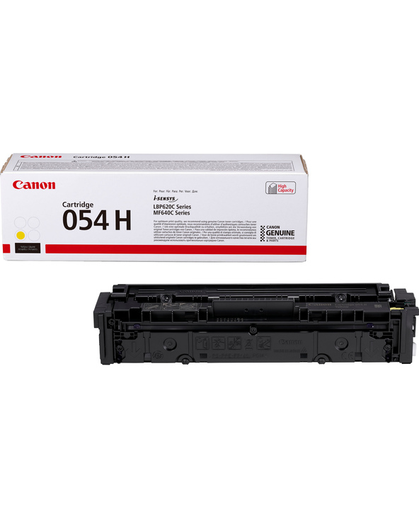 Canon Cartouche de toner haut rendement 054 H, jaune
