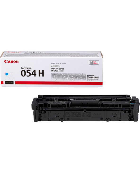 Canon Cartouche de toner haut rendement 054 H, cyan