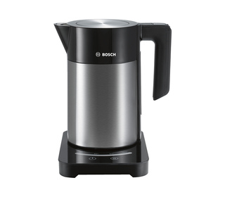 Bosch TWK7203 bouilloire 1,7 L 1850 W Noir, Acier inoxydable