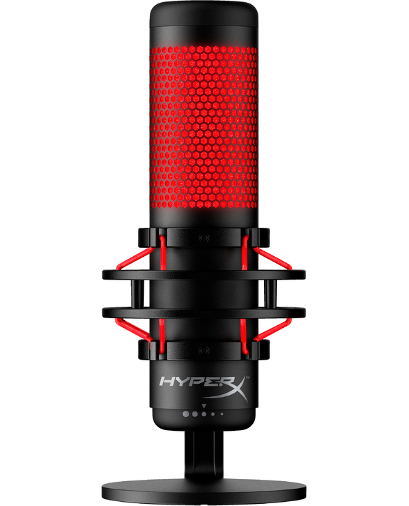 HyperX QuadCast Rouge Microphone de PC