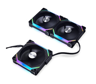 Lian Li UNI FAN SL V2 120 Boitier PC Ventilateur 12 cm Noir 3 pièce(s)
