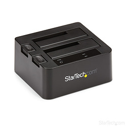 StarTech.com Station d'accueil USB 3.1 (10 Gb/s) pour 2 disques durs SATA de 2,5 / 3,5 pouces