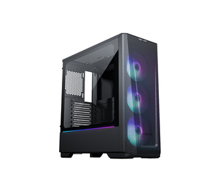 Phanteks G360A Midi Tower Noir, Transparent