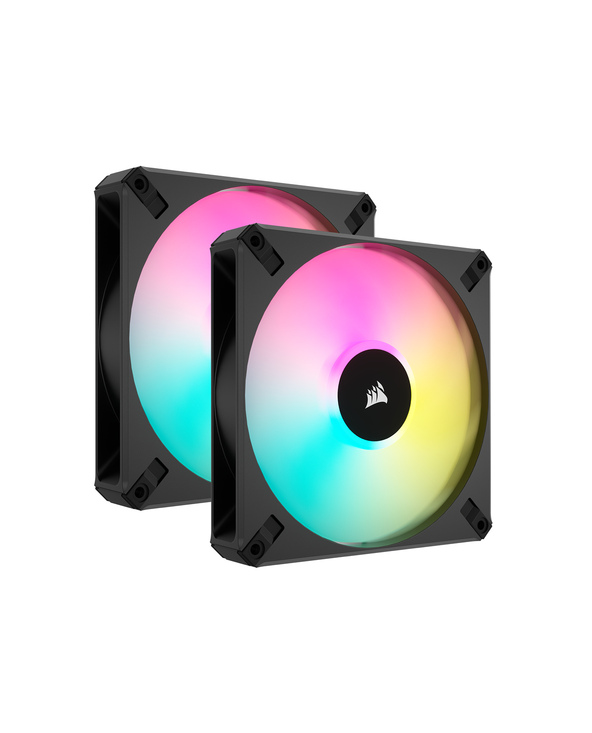 Corsair CO-9050156-WW système de refroidissement d’ordinateur Boitier PC Ventilateur Noir 2 pièce(s)