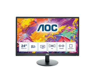 AOC M2470SWH 23.6" LED Full HD 5 ms Noir