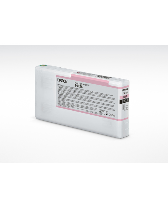 Epson T9136 Vivid Light Magenta Ink Cartridge (200ml)