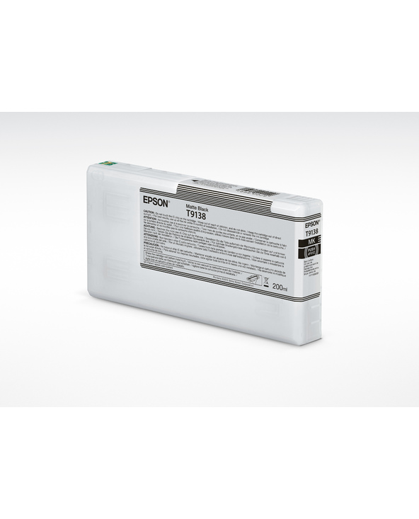Epson T9138 Matte Black Ink Cartridge (200ml)
