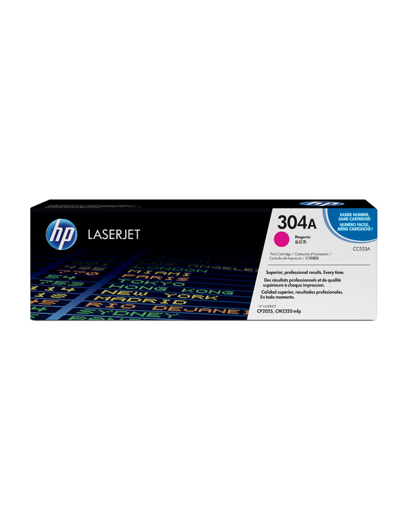 HP 304A toner LaserJet magenta authentique