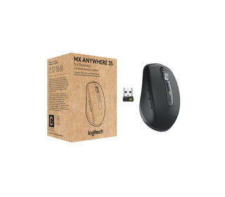 Logitech MX Anywhere 3S for Business souris Bureau Droitier RF sans fil + Bluetooth Laser 8000 DPI