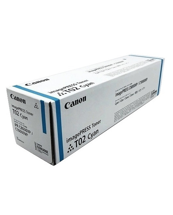 Canon T02 Cartouche de toner 1 pièce(s) Original Cyan