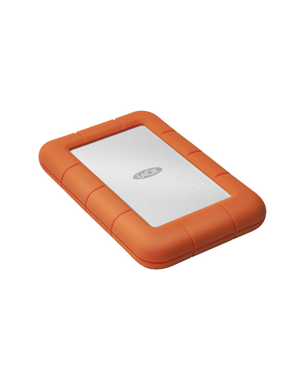LaCie Rugged Mini disque dur externe 1 To Orange, Argent