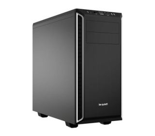 be quiet! Pure Base 600 Midi Tower Noir, Argent