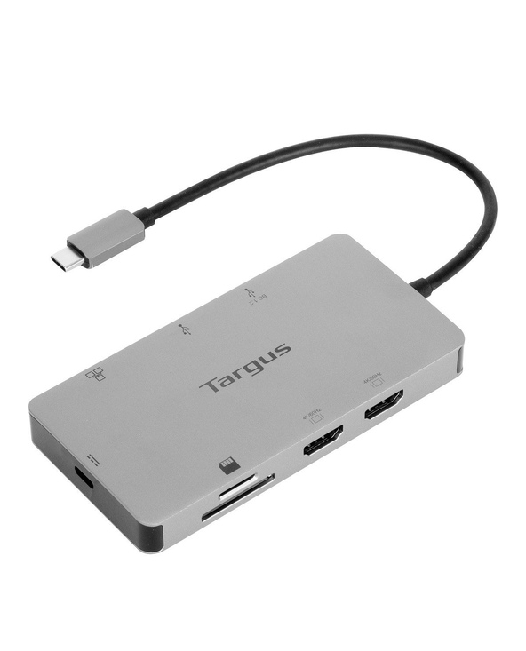 Targus DOCK423EU station d'accueil Avec fil USB 3.2 Gen 1 (3.1 Gen 1) Type-C Argent