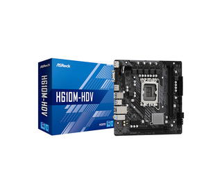 Asrock H610M-HDV Intel H610 LGA 1700 micro ATX