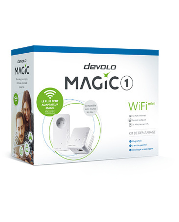 Devolo Magic 1 WiFi mini 1200 Mbit/s Ethernet/LAN Blanc