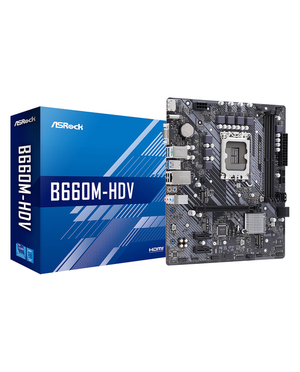Asrock B660M-HDV Intel B660 LGA 1700 micro ATX