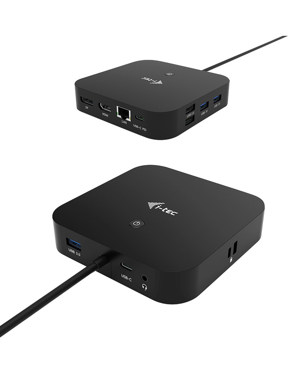 i-tec USB-C HDMI DP Docking Station with Power Delivery 100 W