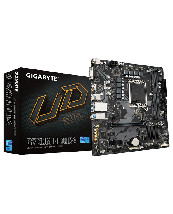 Gigabyte B760M H DDR4 carte mère Intel B760 Express LGA 1700 micro ATX