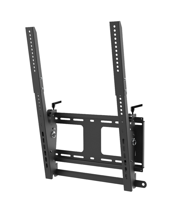 StarTech.com Support Mural télé Portrait/Vertical - Support Mural TV Robuste - Écrans VESA 40-55 pouces (50kg) - Inclinable - Ba