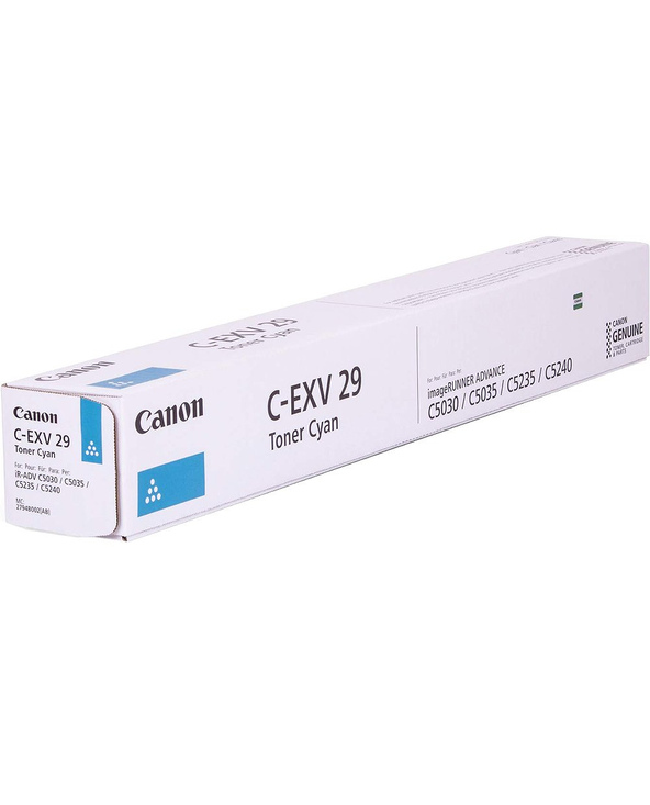 Canon C-EXV29 Cartouche de toner 1 pièce(s) Original Cyan