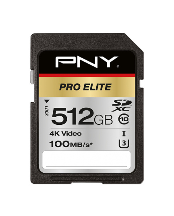 PNY PRO Elite 512 Go SDXC UHS-I Classe 10