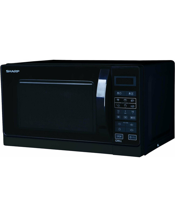 Sharp R-742BKW micro-onde Comptoir Micro-ondes grill 25 L 900 W Noir Sharp R-742BKW micro-onde Comptoir Micro-ondes grill 25 L 900 W Noir