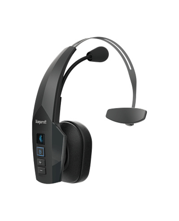 BlueParrott B350-XT Casque Avec fil Arceau Bureau/Centre d'appels Micro-USB Bluetooth Noir