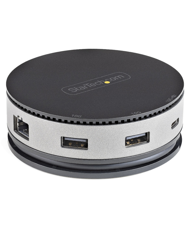 StarTech.com Adaptateur Multiport USB-C - Mini Dock USB 3.1 Gen 2 10Gbps Type-C avec 4K 60Hz HDMI/DisplayPort ou 1080p VGA - 75W