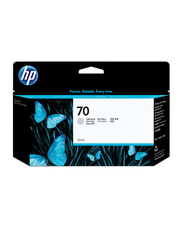 HP 70 cartouche d'encre DesignJet gris clair, 130 ml