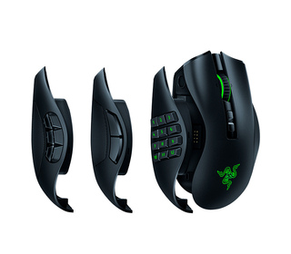 Razer Naga Pro souris Jouer Droitier RF sans fil Optique 20000 DPI