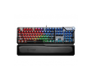 MSI VIGOR GK71 SONIC RED FR clavier Jouer USB QWERTY Français Noir