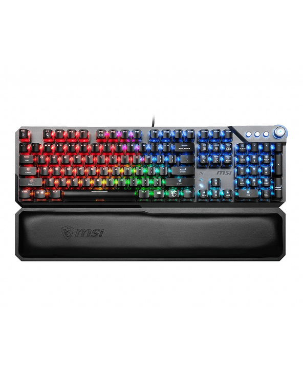 MSI VIGOR GK71 SONIC RED FR clavier Jouer USB QWERTY Français Noir