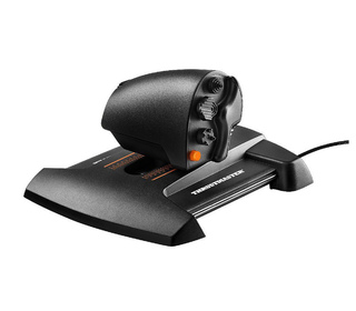 Thrustmaster TWCS Throttle Noir, Orange USB Contrôleur de mouvement Analogique/Numérique MAC, PC