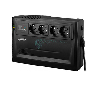 Infosec Zen Live 800 alimentation d'énergie non interruptible Interactivité de ligne 0,8 kVA 480 W 4 sortie(s) CA